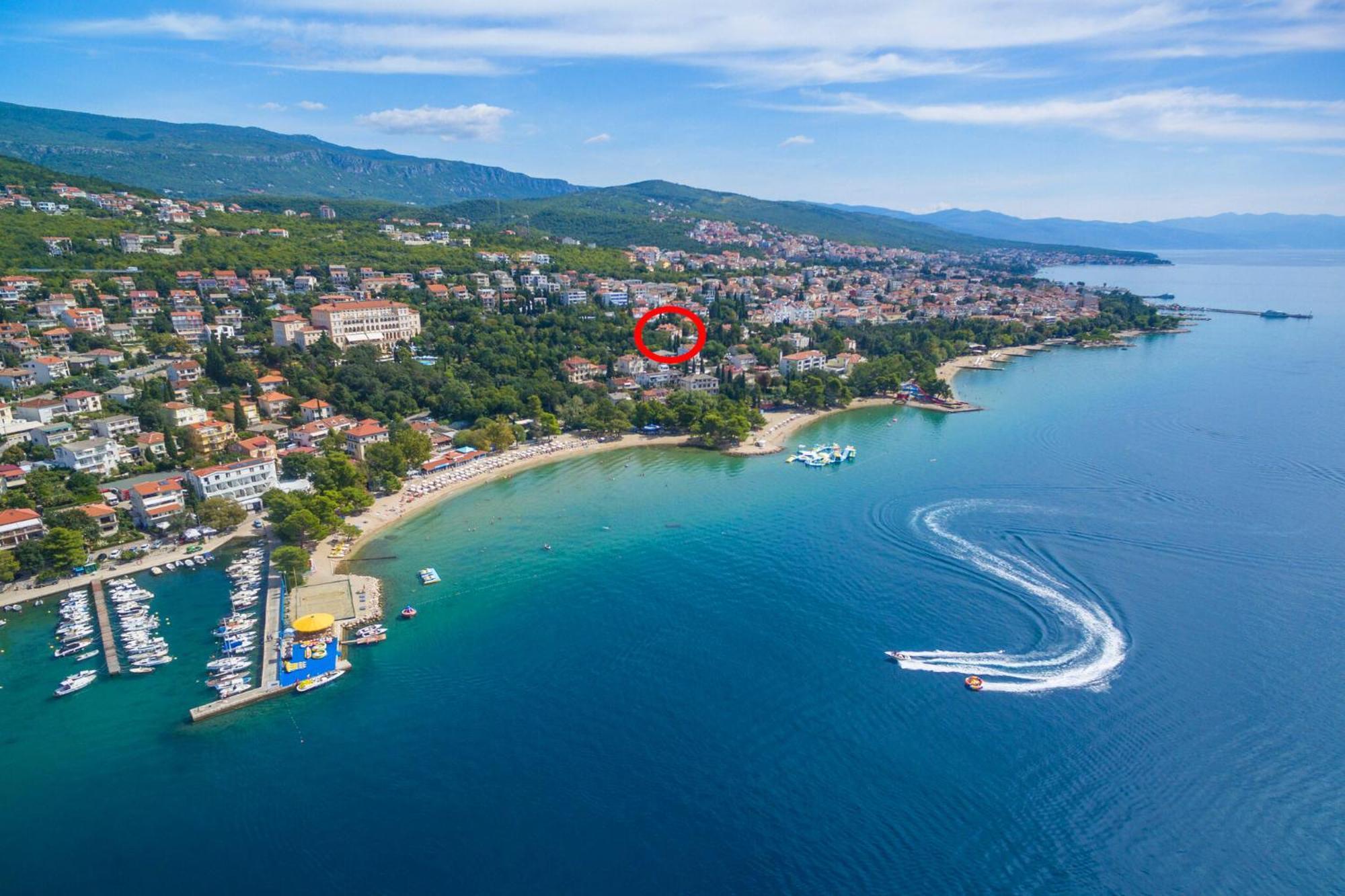 Villa Erika Цриквеница Экстерьер фото